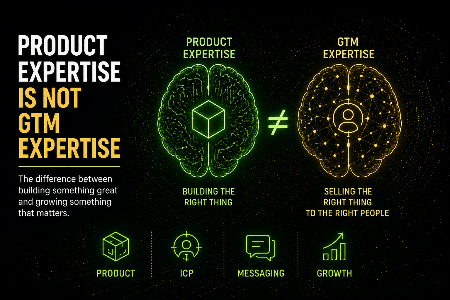 Product Expertise Is Not GTM Expertise